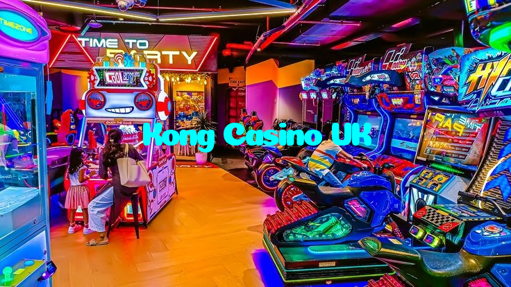 Kong Casino UK casino presented on mobile device in Pakistan with slots and live games